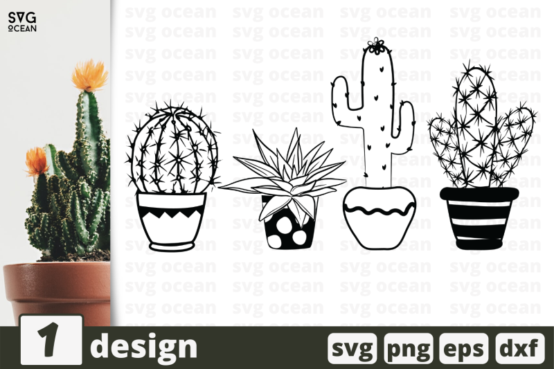 1-cactus-svg-bundle-flower-in-a-pot-nbsp-cricut-svg