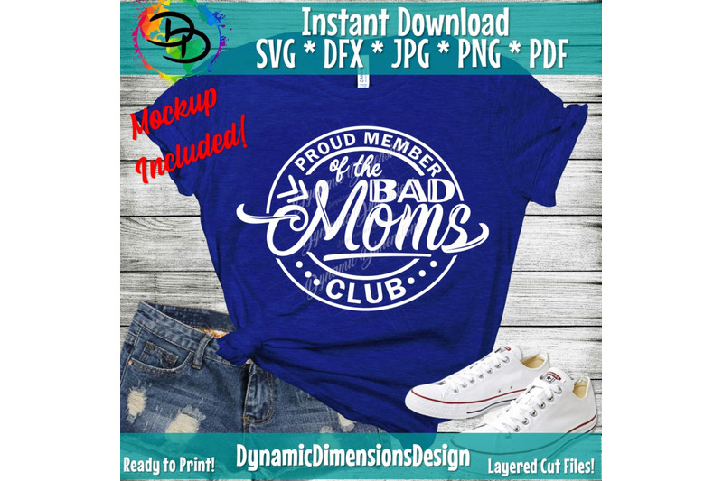 bad mom club shirt