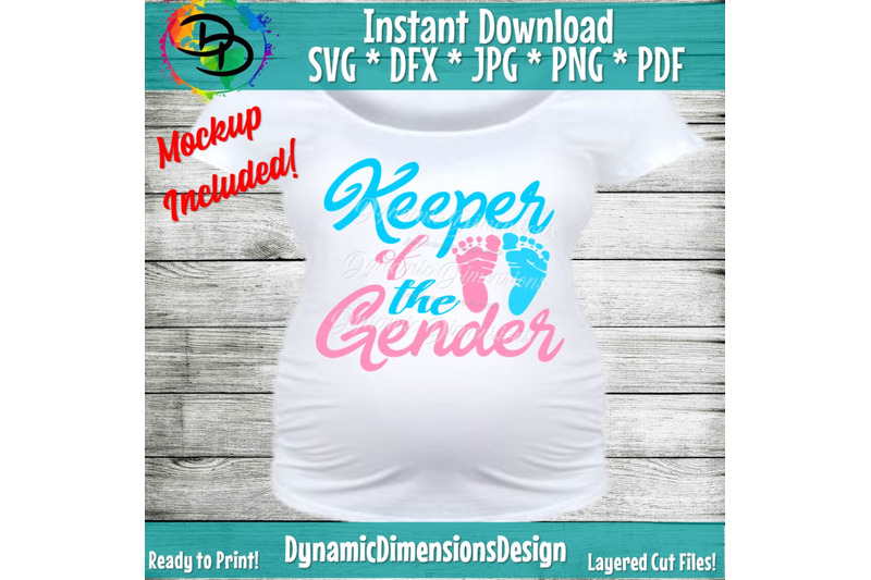 pregnancy-announcement-keeper-of-the-gender-keeper-of-the-gender-svg