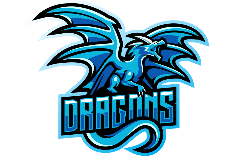 dragon-esport-mascot-logo