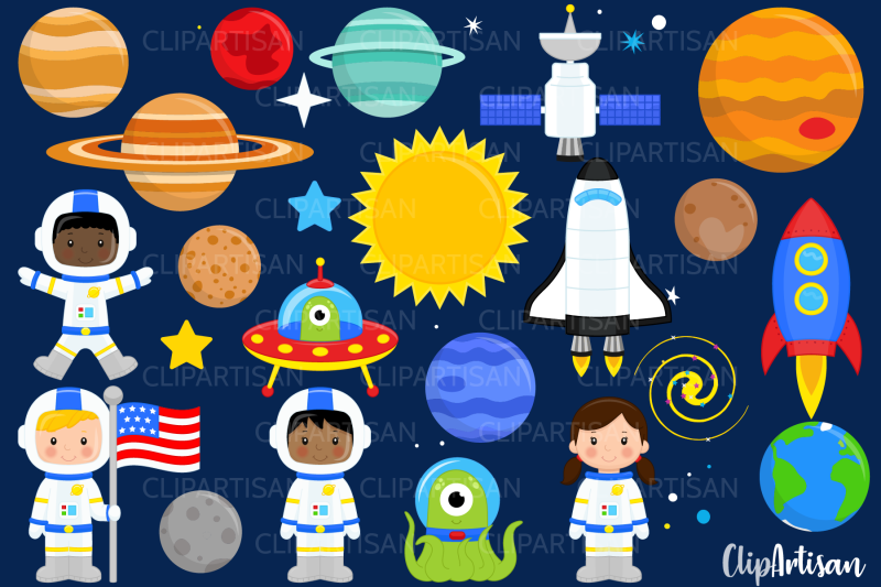 astronauts-in-space-clip-art