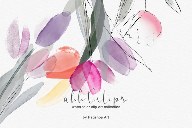 delicate-watercolor-tulip-clipart-set