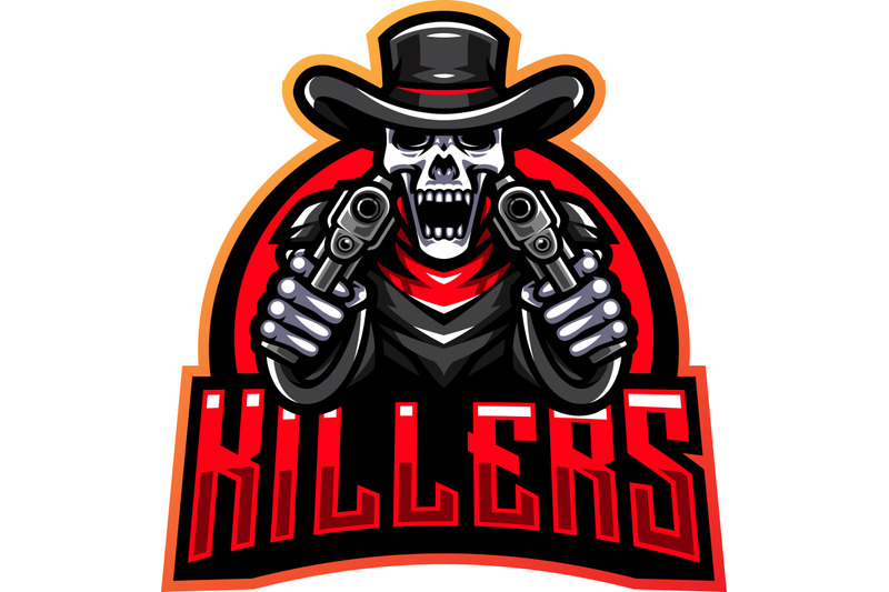 skull-gunners-esport-mascot-logo