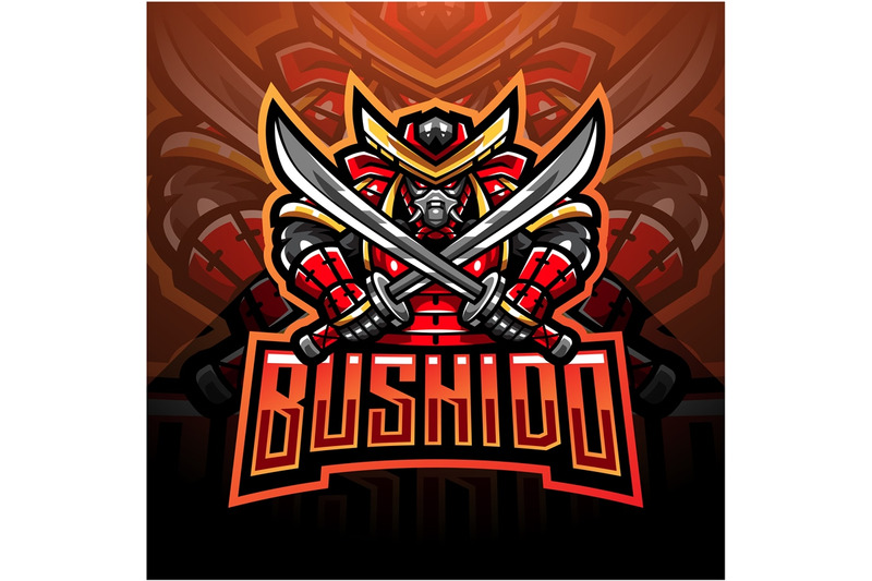 bushido-esport-mascot-logo
