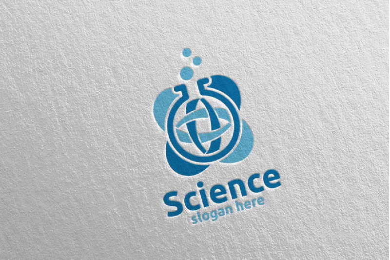 science-and-research-lab-logo-design-6