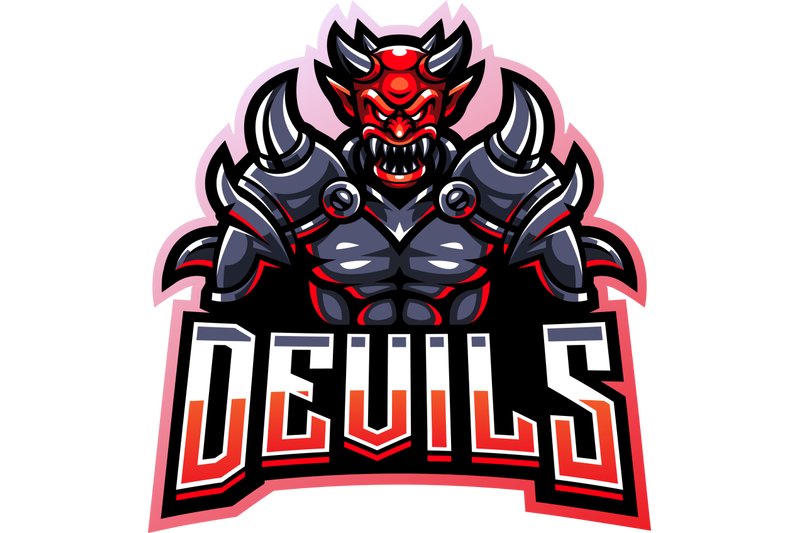 king-devil-esport-mascot-logo