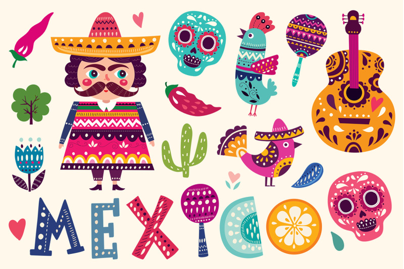 mexican-colorful-collection