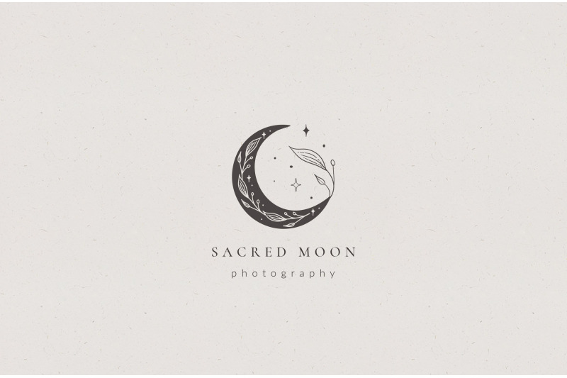 sacred-moon-logo-templates-kit-spiritual-logo-seamless-pattern