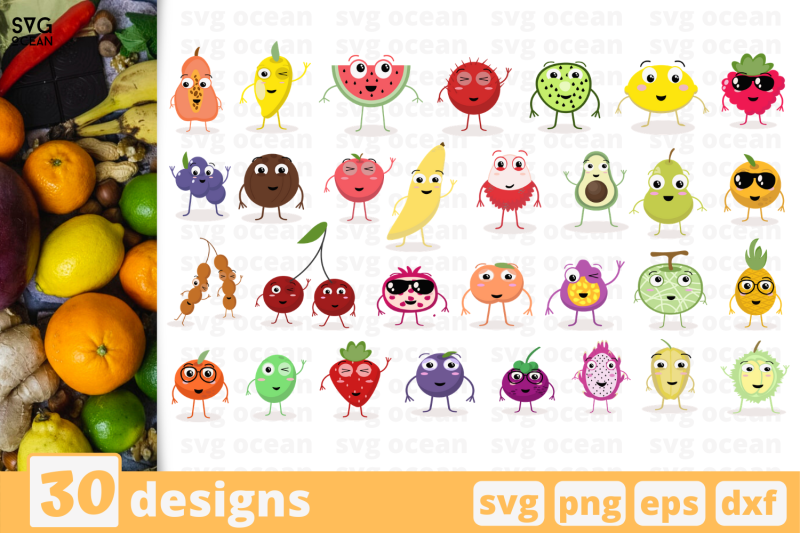 30-fruits-svg-bundle-food-cricut-svg