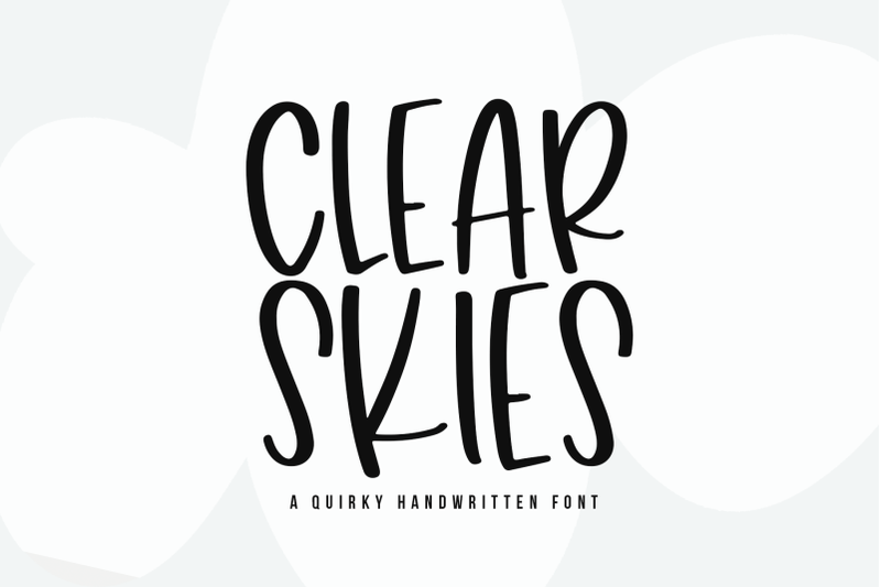 clear-skies-fun-handwritten-font