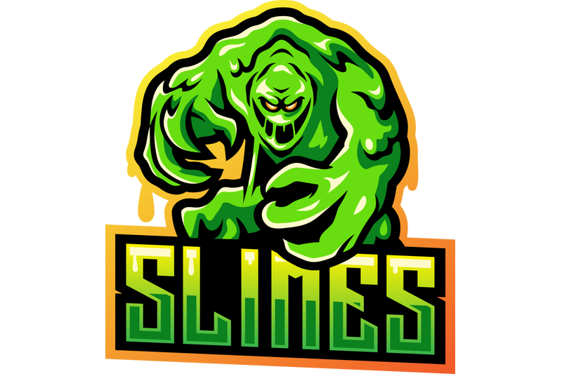 the-slimes-esport-mascot-logo