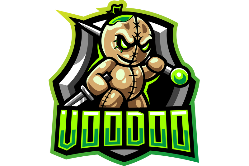 voodoo-esport-mascot-logo