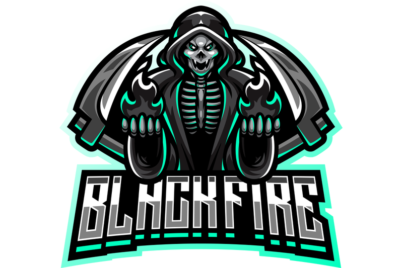 skull-reaper-mascot-logo