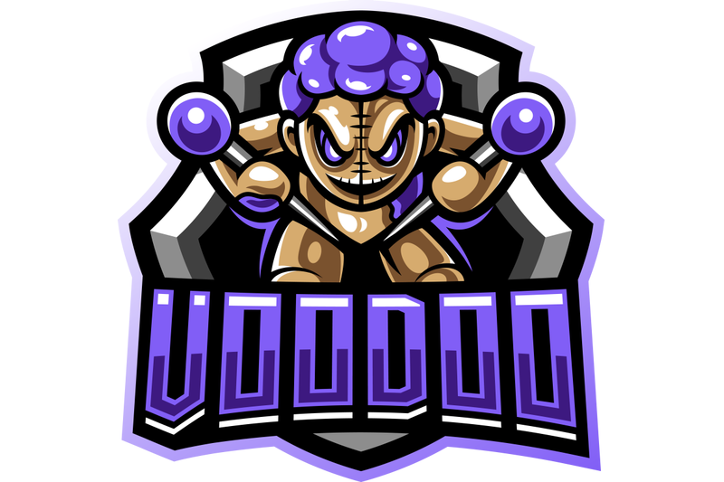 voodoo-esport-mascot-logo