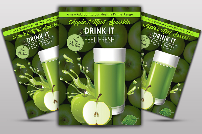 healthy-drink-flyer