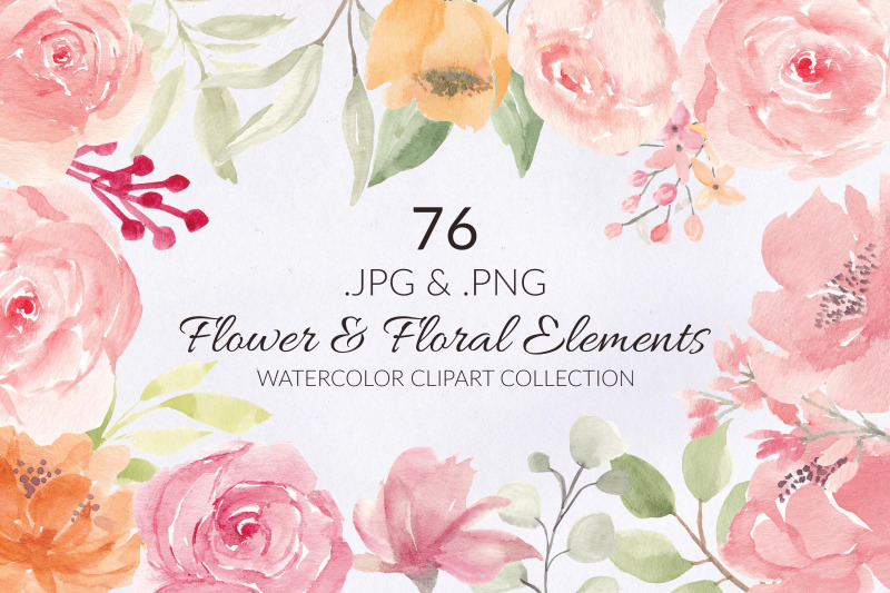 76-flower-and-floral-watercolor-illustration-clip-art