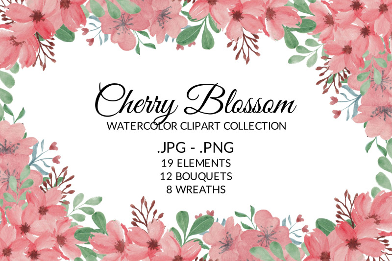 sakura-cherry-blossom-watercolor-clipart-collection