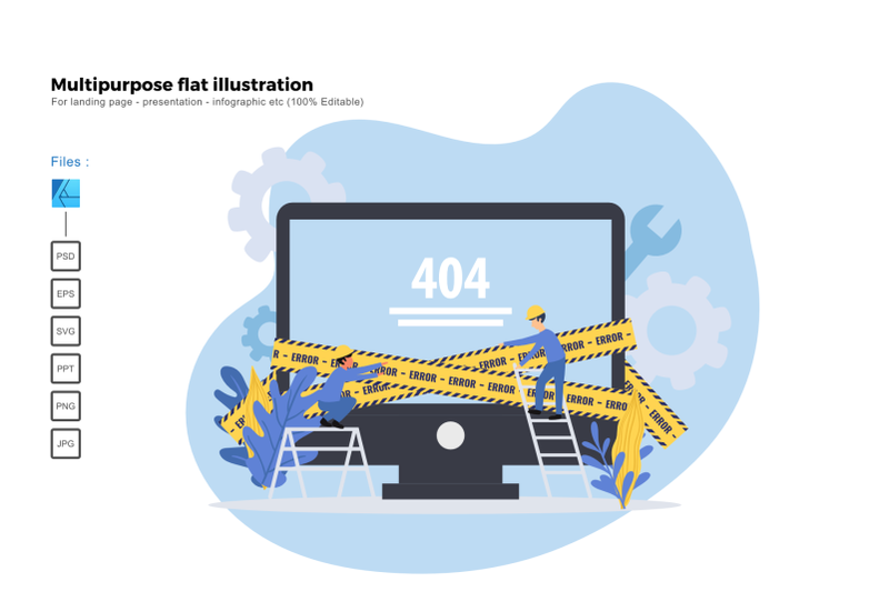 flat-illustration-404-page