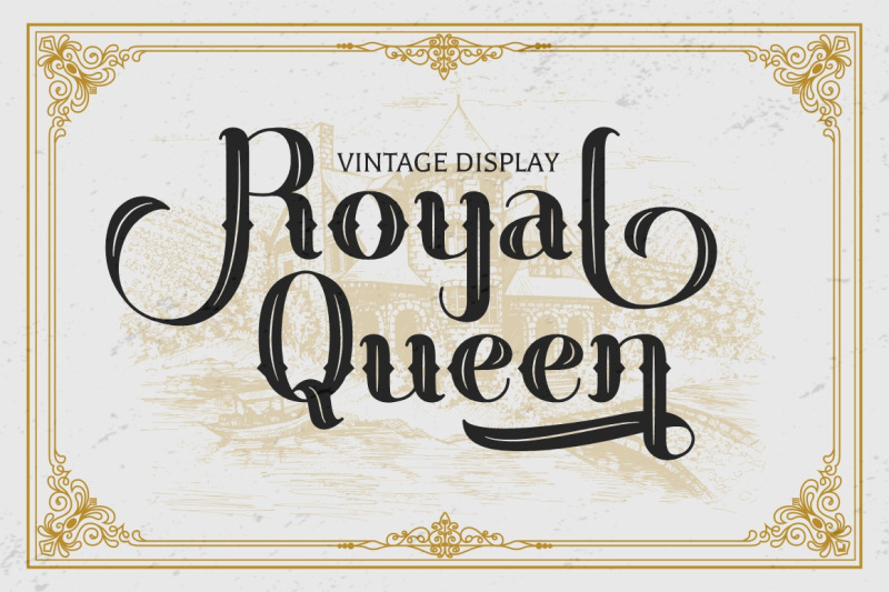 royal-queen-vintage-display-font