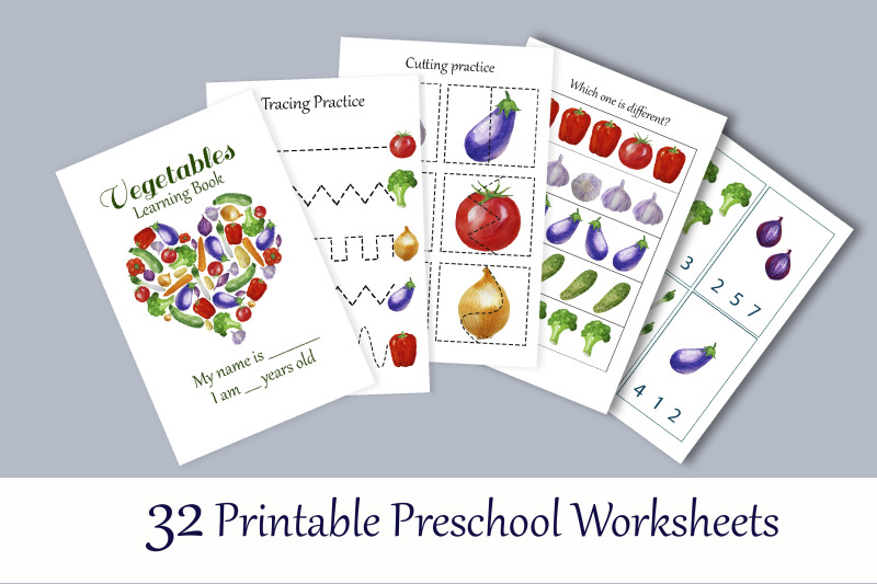 toddler-learning-workbook-vegetables-busy-book