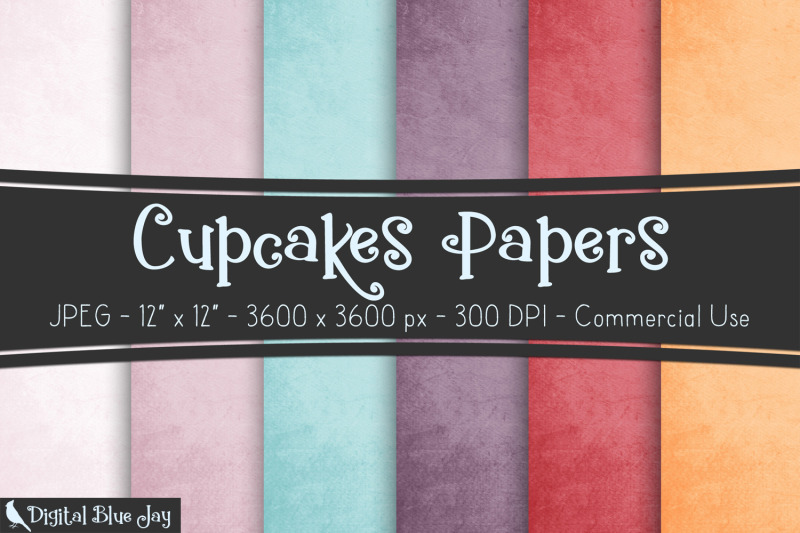 cup-cakes-digital-papers