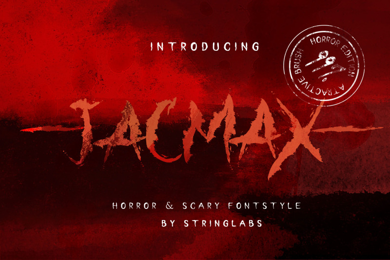 jacmax-horror-font