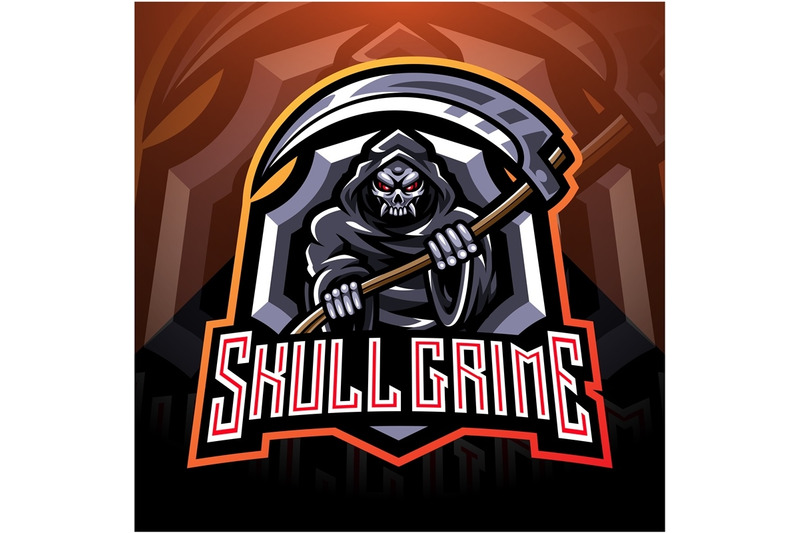 skull-grime-esport-mascot-logo