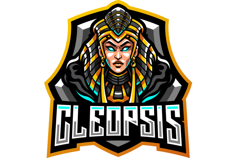 cleopsis-esport-mascot-logo