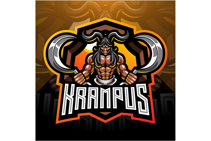 krampus-esport-mascot-logo