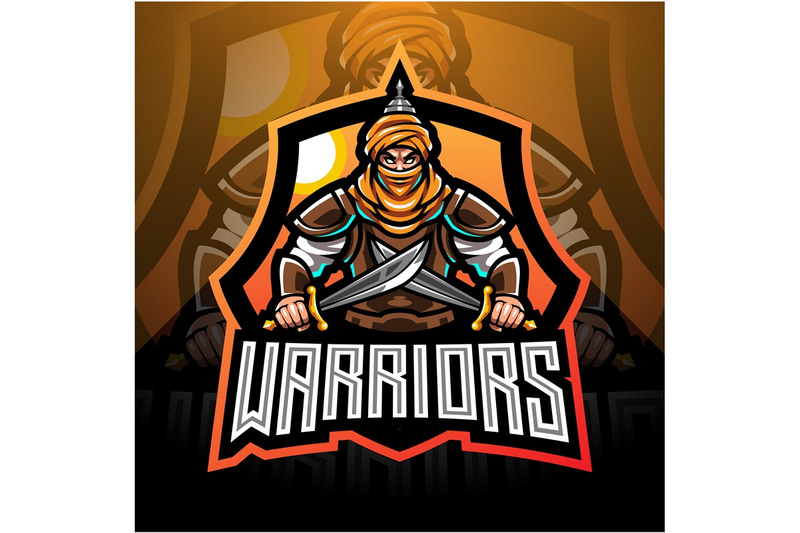 warriors-esport-mascot-logo