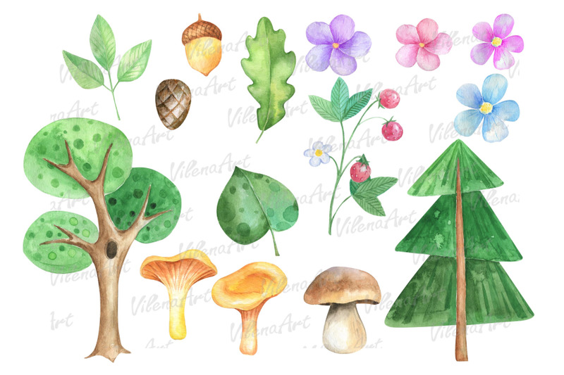 forest-animals-clipart-woodland-clip-art-watercolor-png