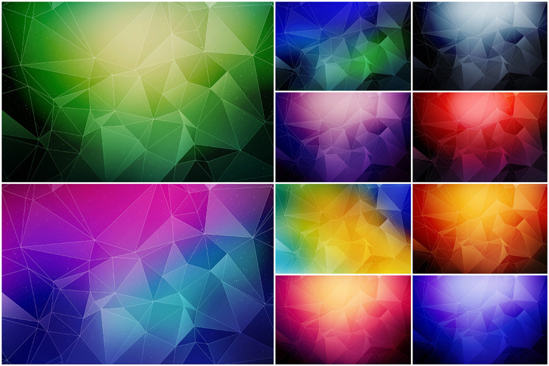 colorful-polygon-backgrounds