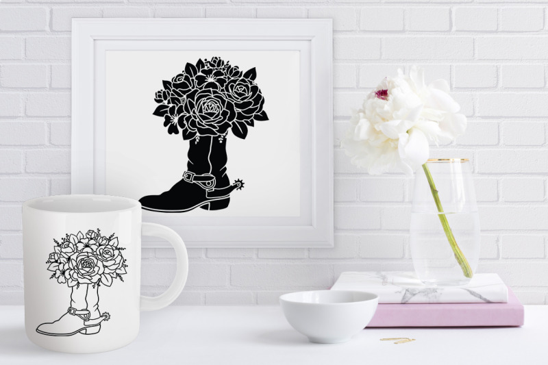 cowboy-boots-with-flowers-svg-cowboy-boots-svg-cowgirl-boots-svg