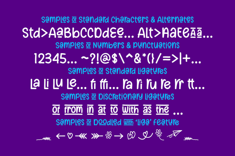 bigbuck-a-quirky-fun-cuttable-font-with-many-ligatures-and-doodles