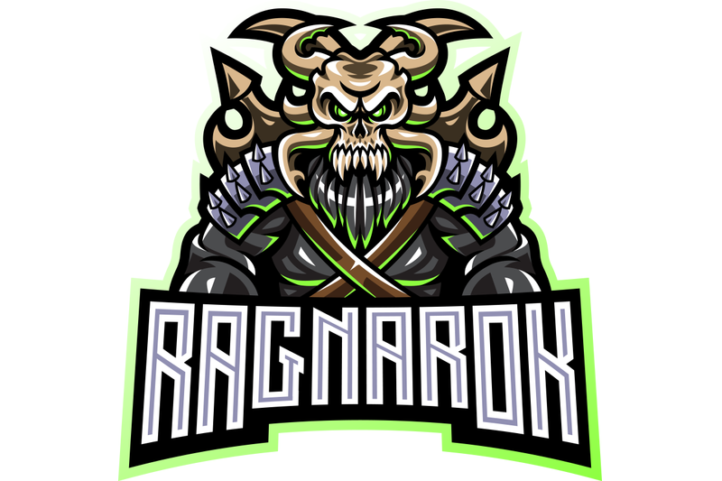 ragnarok-esport-mascot-logo