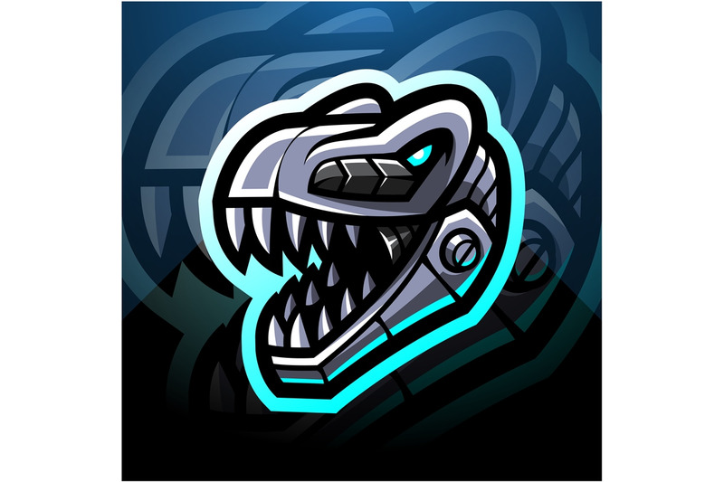 dinosaur-head-robot-esport-mascot-logo