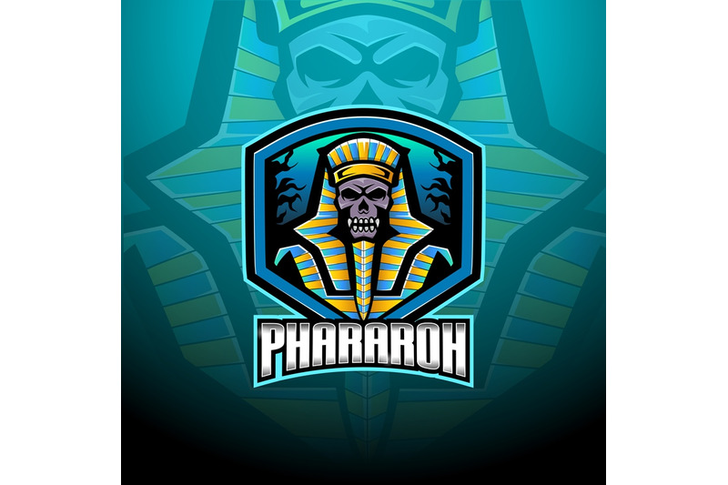 pharaoh-esport-mascot-logo