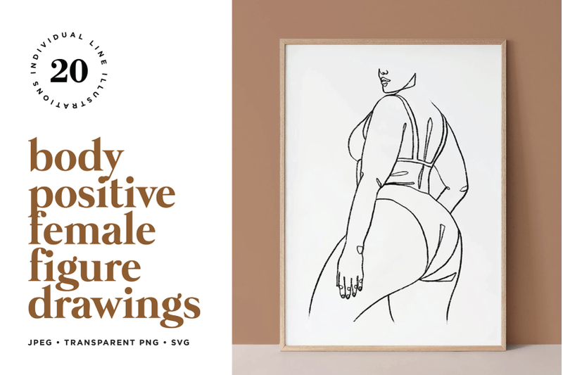 body-positive-female-figure-line-art