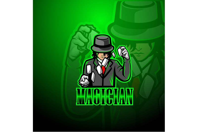 magician-esport-mascot-logo