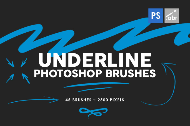 45-underline-photoshop-stamp-brushes-vol-1