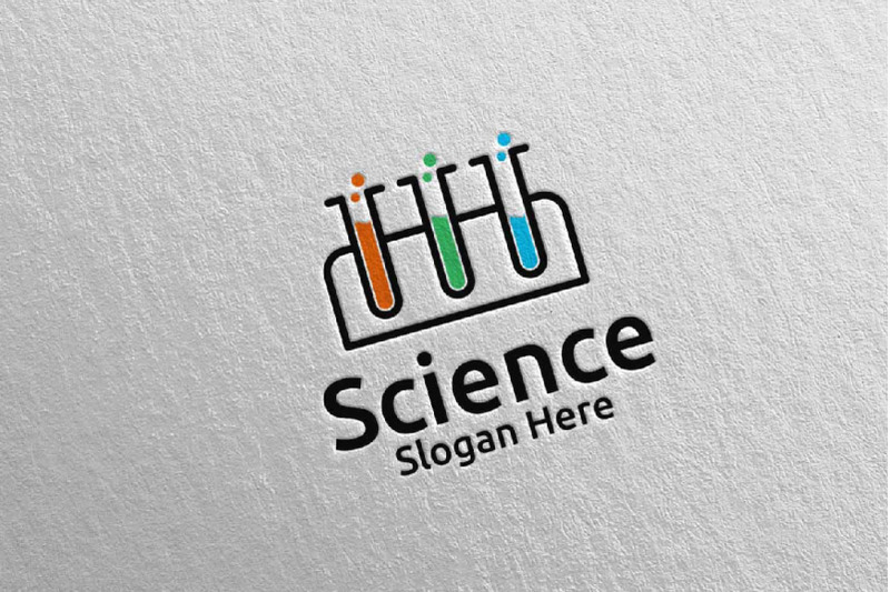 science-and-research-lab-logo-design-37