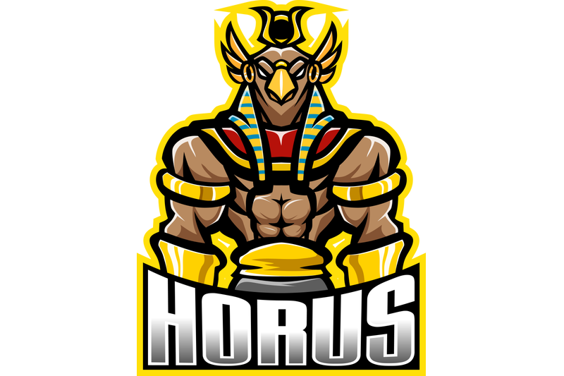 horus-esport-mascot-logo