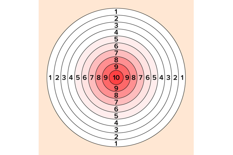 shooting-target-vector-paper-shooting-target-for-shooting-competition-illustration