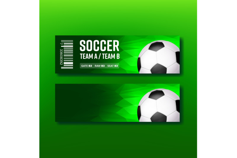 green-ticket-for-visit-soccer-season-match-vector