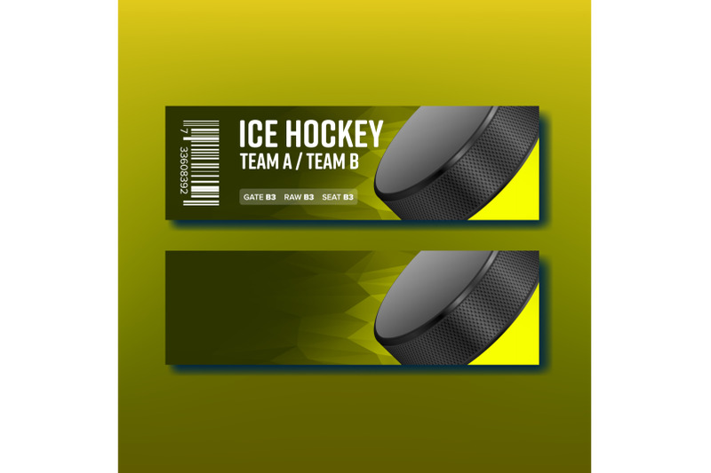 colorful-ticket-on-ice-hockey-template-vector