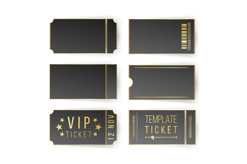 vip-ticket-template-vector-empty-black-tickets-and-coupons-blank-theater-cinema-tickets-coupons-isolated-illustration