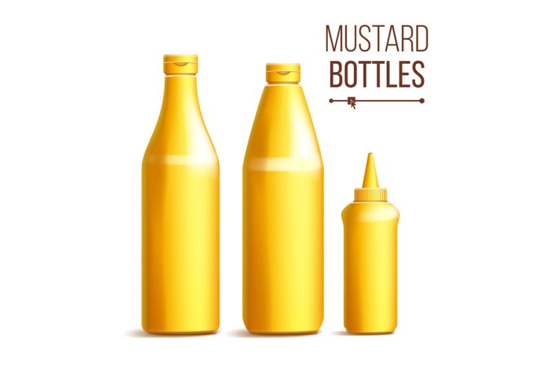 mustard-bottle-set-vector-3d-realistic-blank-plastic-yellow-mustard-sauce-bottles-mock-up-good-for-branding-design-isolated-on-white-background-illustration