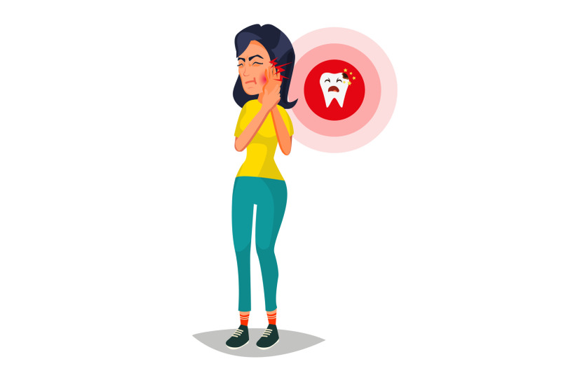 toothache-concept-vector-unhappy-woman-with-ache-pain-in-the-human-body-flat-cartoon-illustration