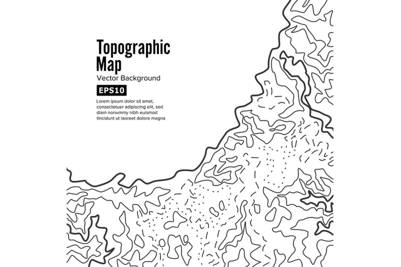 topographic-map-background-concept-elevation-topo-contour-isolated-on-white