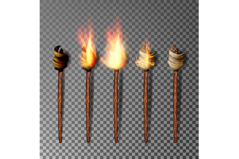 torch-with-flame-realistic-fire-realistic-fire-torch-isolated-on-transparent-background-vector-illustration